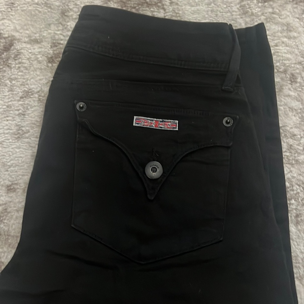 Hudson Jeans black skinny jeans size 25